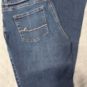 Maurices Dark Blue Denim Jeans 10 short